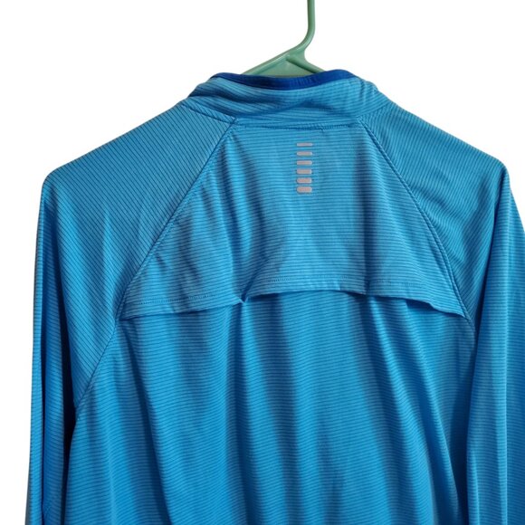 Under Armour HeatGear Run Quarter Zip Long Sleeve Pullover XL Light Blue - Picture 4 of 15
